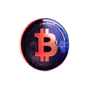 Floating card showing crypto market analytics data visualisation